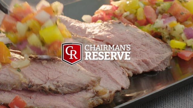 Chairman’s Reserve® Beef Tri-Tip Steak with Bell Pepper Salsa