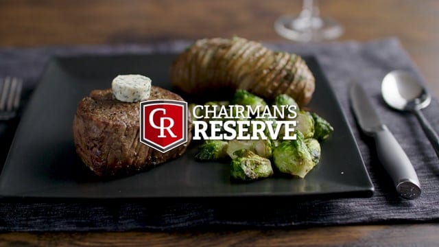 Chairman’s Reserve® Beef Filet with Garlic Herb Butter