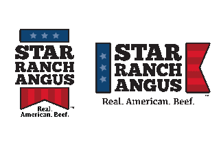 Horizontal and Vertical Star Ranch Angus Logo