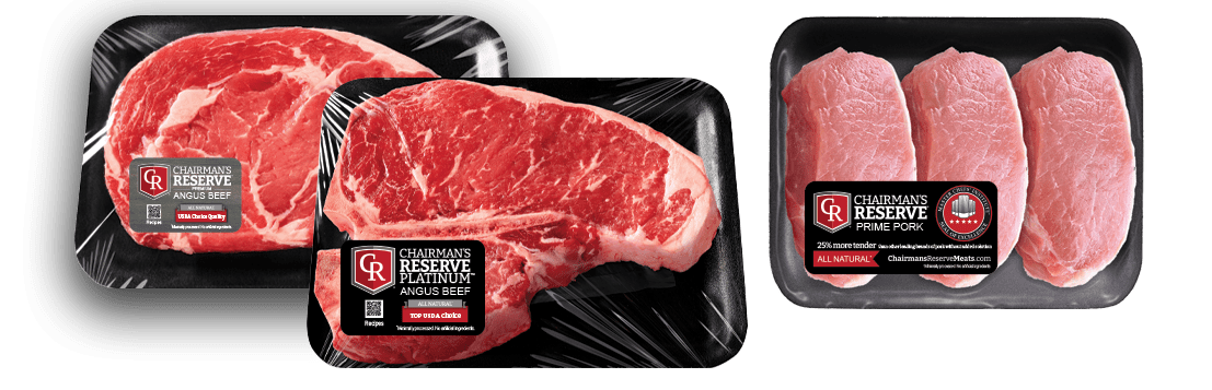 Beef_and_pork_mockup Chairman's Reserve Beef and Pork in packaging