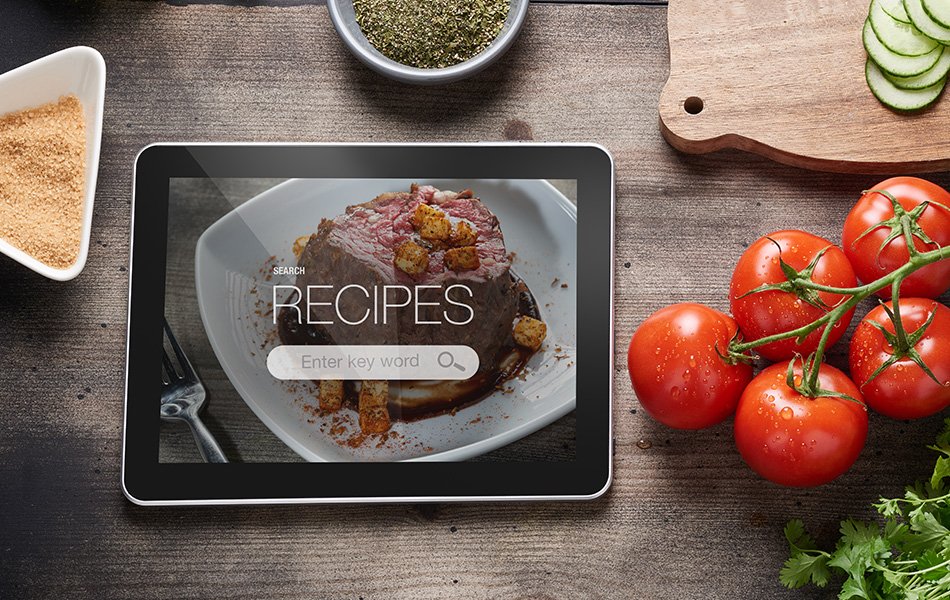 Search for recipes online through brands like Chairman's Reserve and Open Prairie Natural Meats