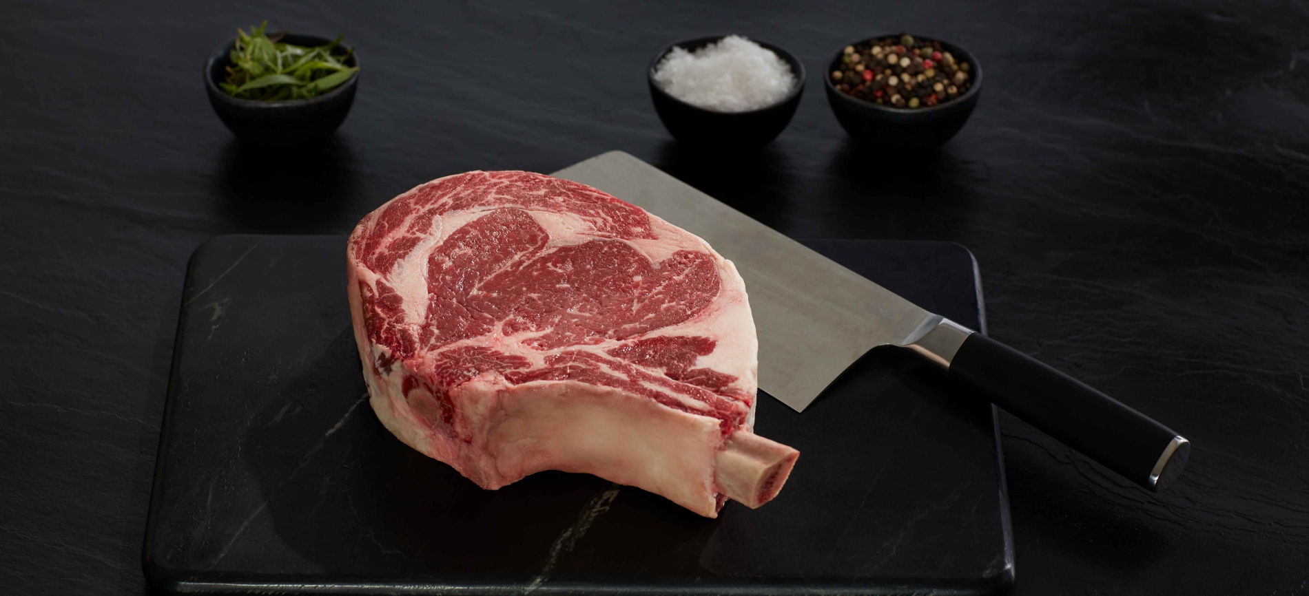Raw steak