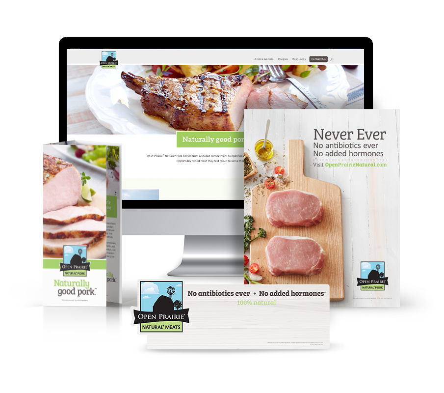 open prairie natural meats - marketing support - point of sale materials - consumer insights